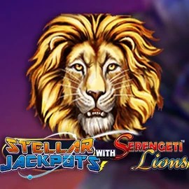 Stellar Jackpots with Serengeti Lions casino game by Lightning Box Game – featured logo at Lucky 7 Casino